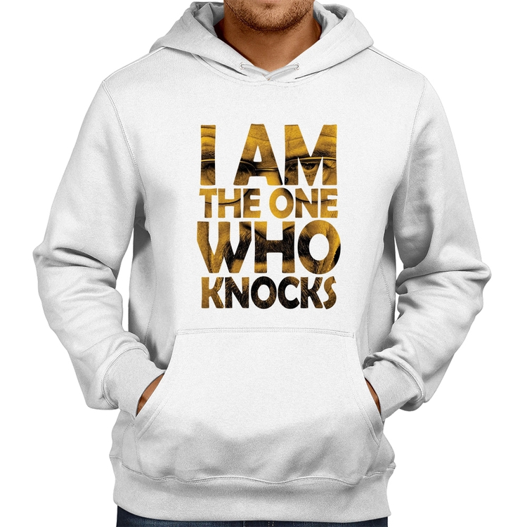 Moletom I Am The One Who Knocks - Branco