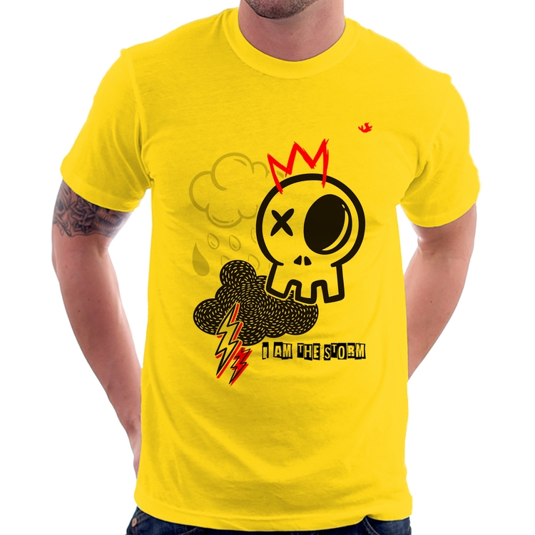 Camiseta I am the storm - Amarela