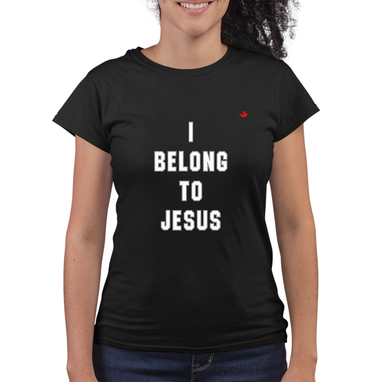 Baby Look Quality I belong to Jesus