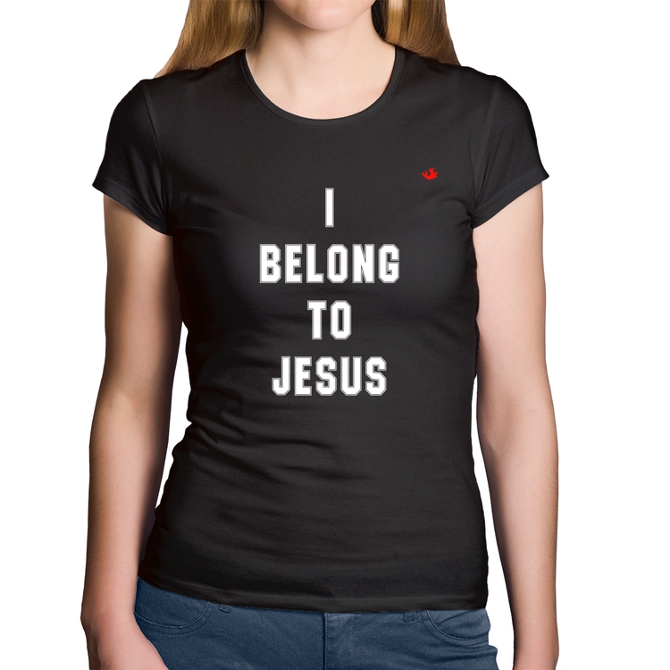 Baby Look Algodão I belong to Jesus