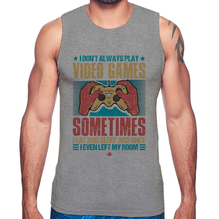 Regata I don't always play videogames - Cinza