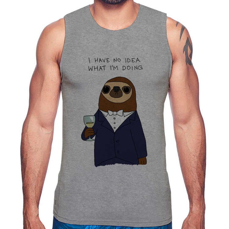 Regata I have no idea what I am doing - Cinza