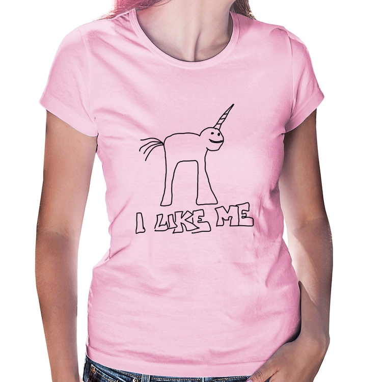 Baby Look I Like Me - Rosa Bebê