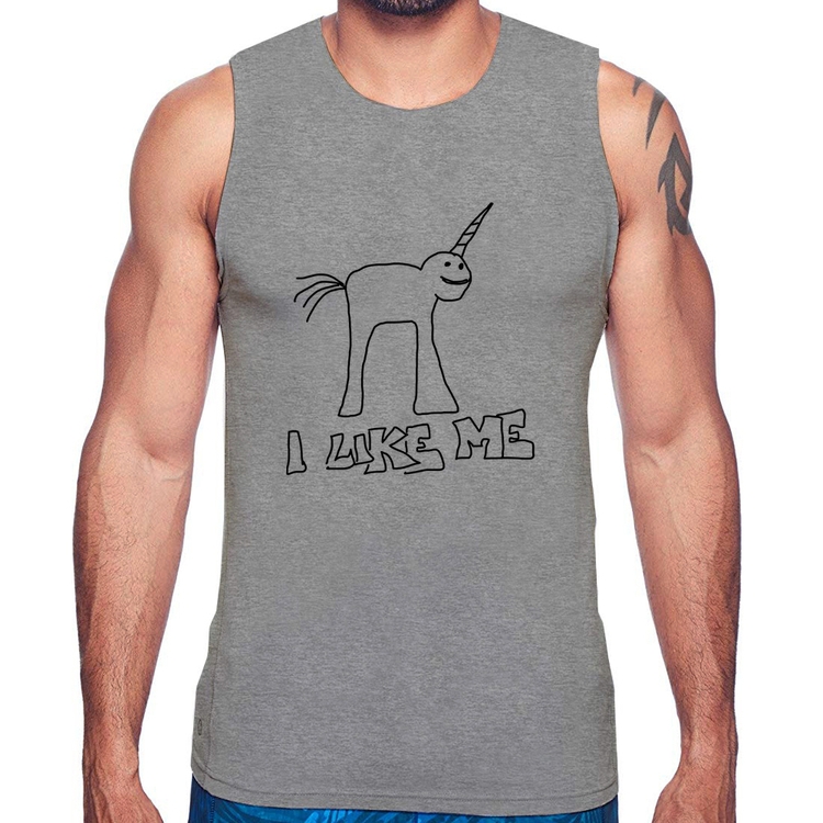 Regata I Like Me - Cinza