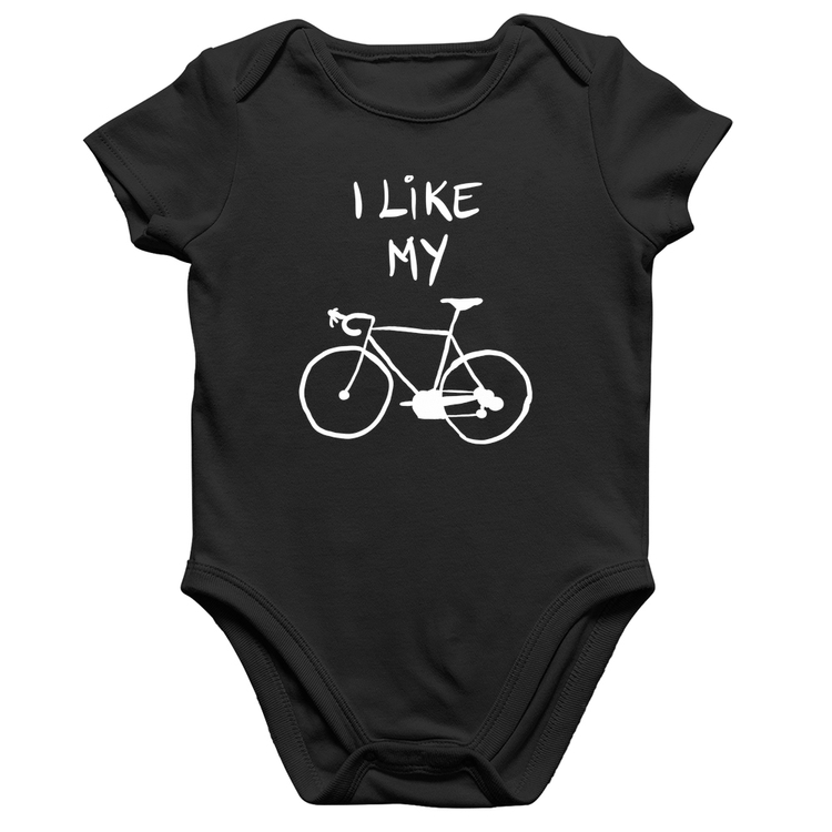 Body Bebê Algodão I Like My Bike