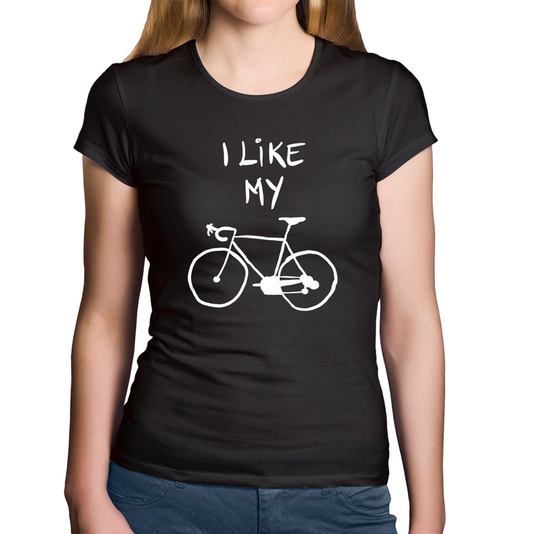 Baby Look Algodão I Like My Bike
