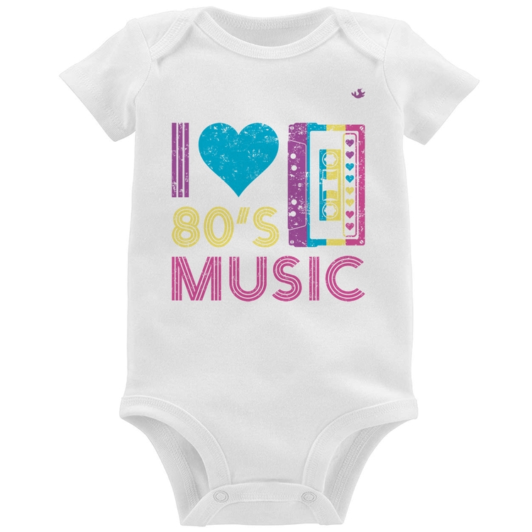Body Bebê I love 80's music