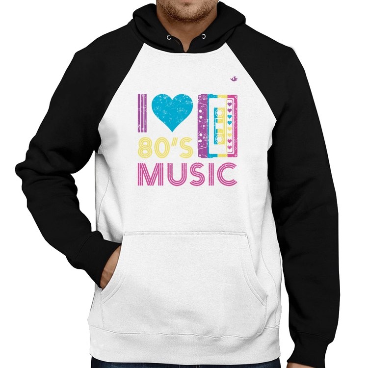 Moletom I love 80's music