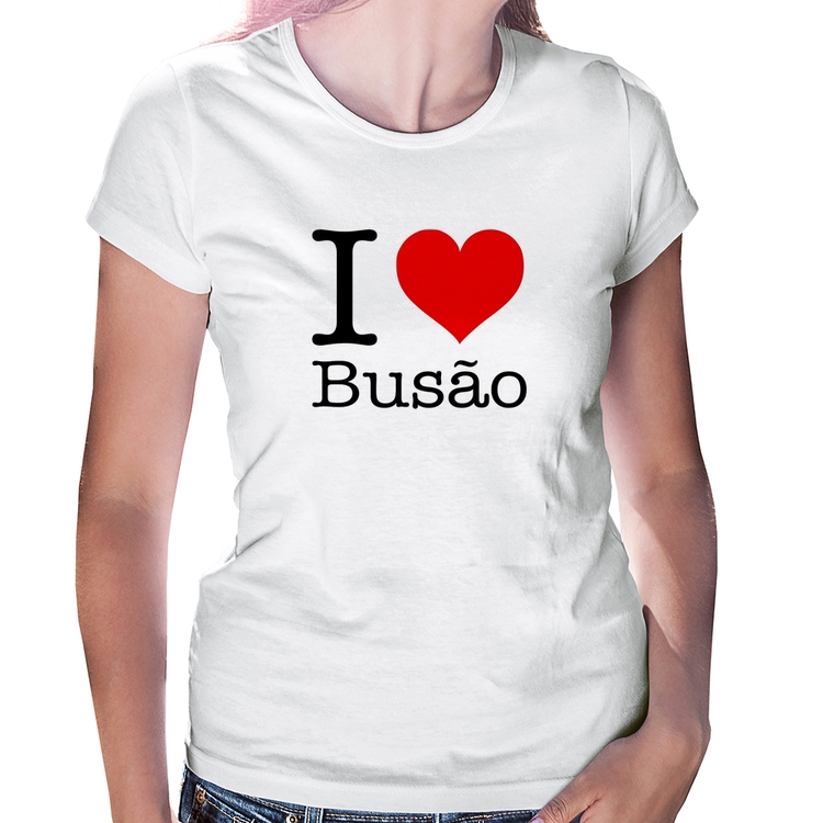 Baby Look I love Busão