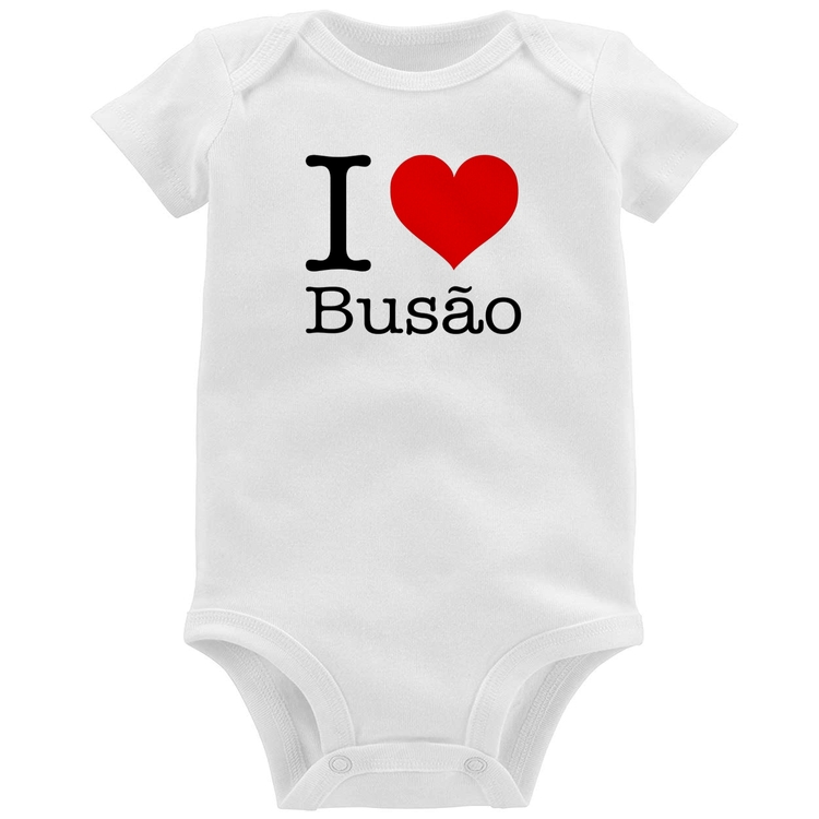 Body Bebê I love Busão