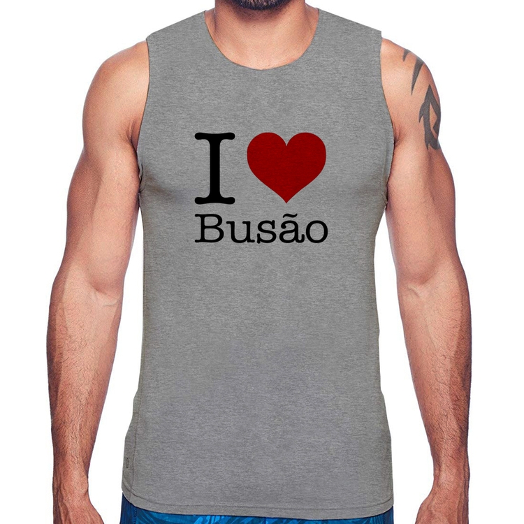 Regata I love Busão - Cinza