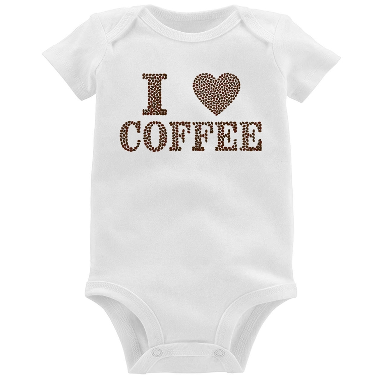 Body Bebê I Love Coffee