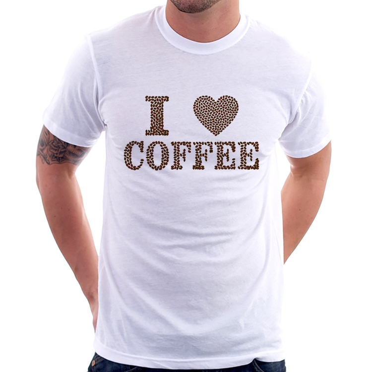 Camiseta I Love Coffee