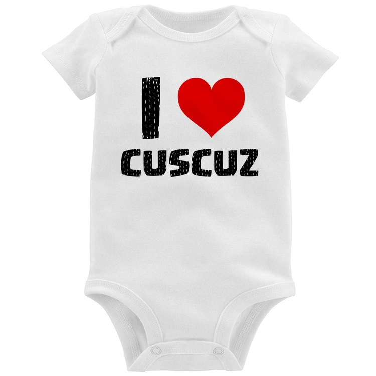 Body Bebê I love cuscuz