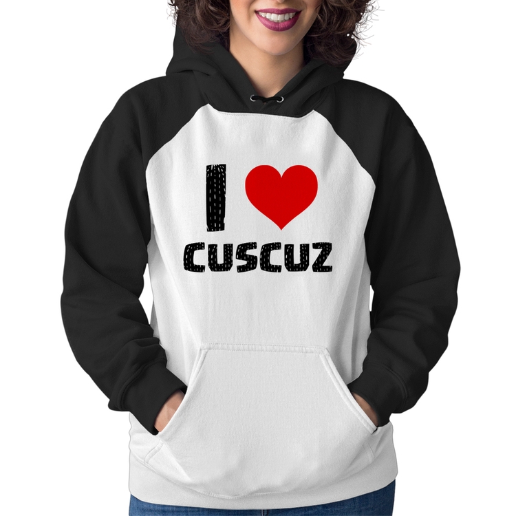 Moletom Feminino I love cuscuz