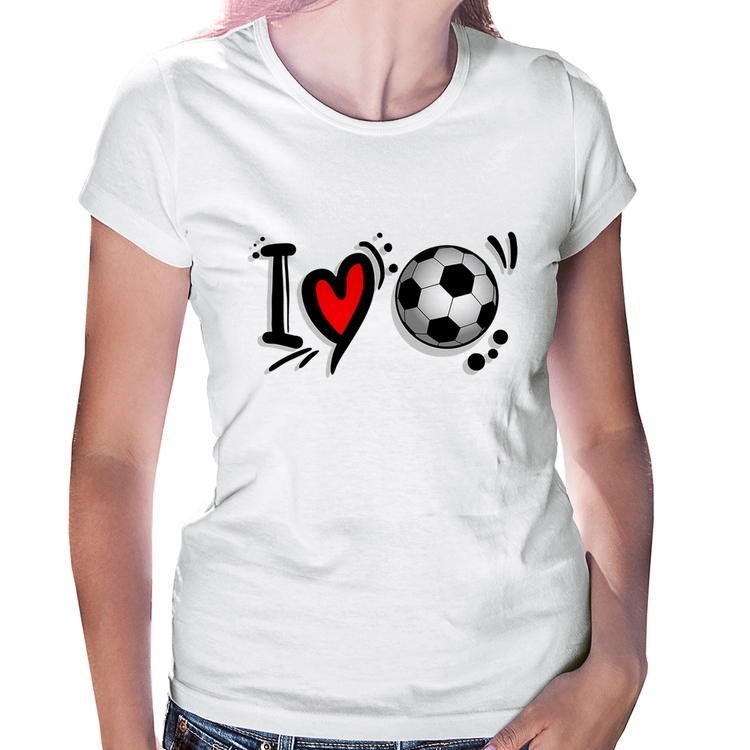 Baby Look I Love Futebol
