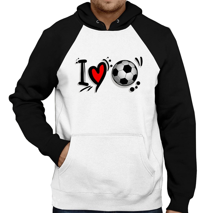 Moletom I Love Futebol