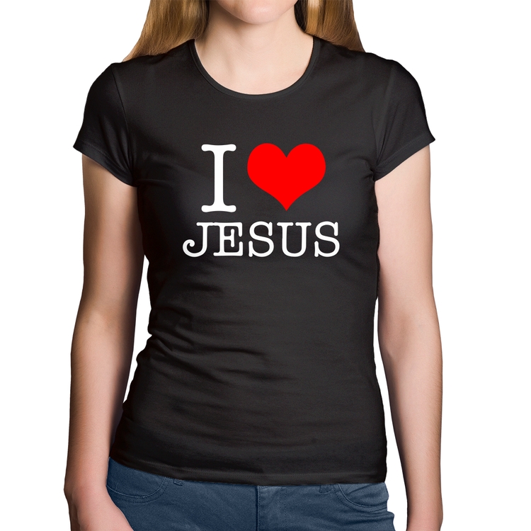 Baby Look Algodão I Love Jesus