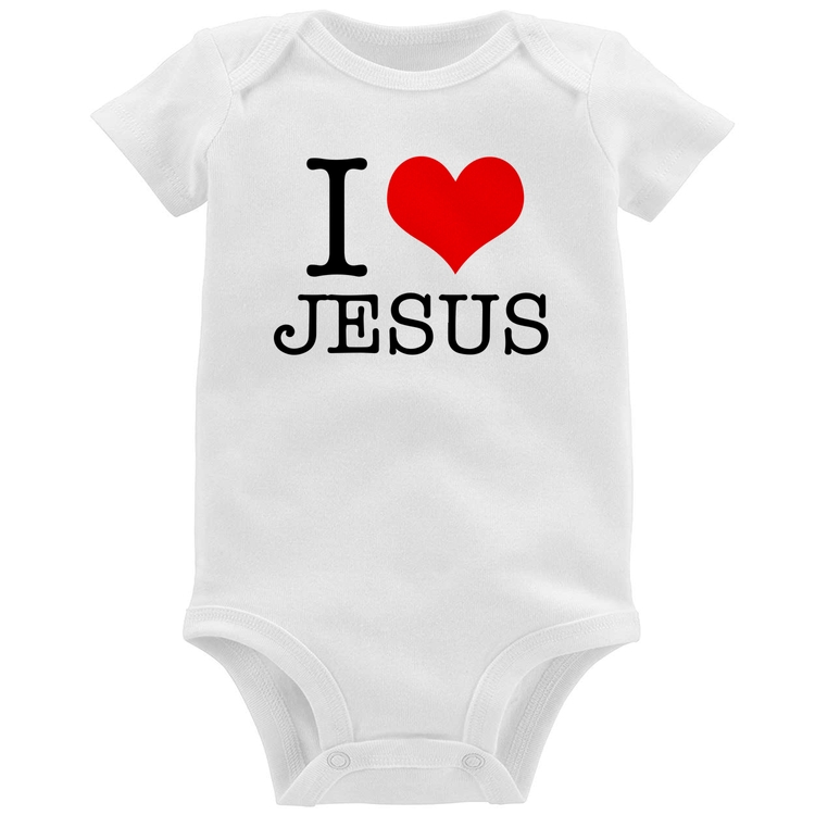 Body Bebê I Love Jesus