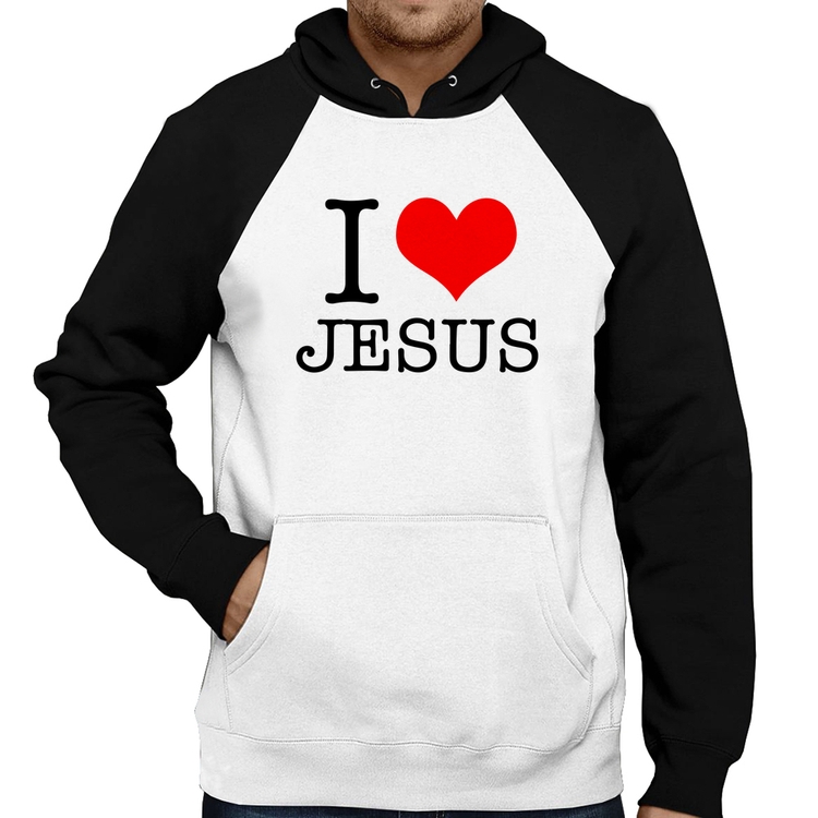 Moletom I Love Jesus