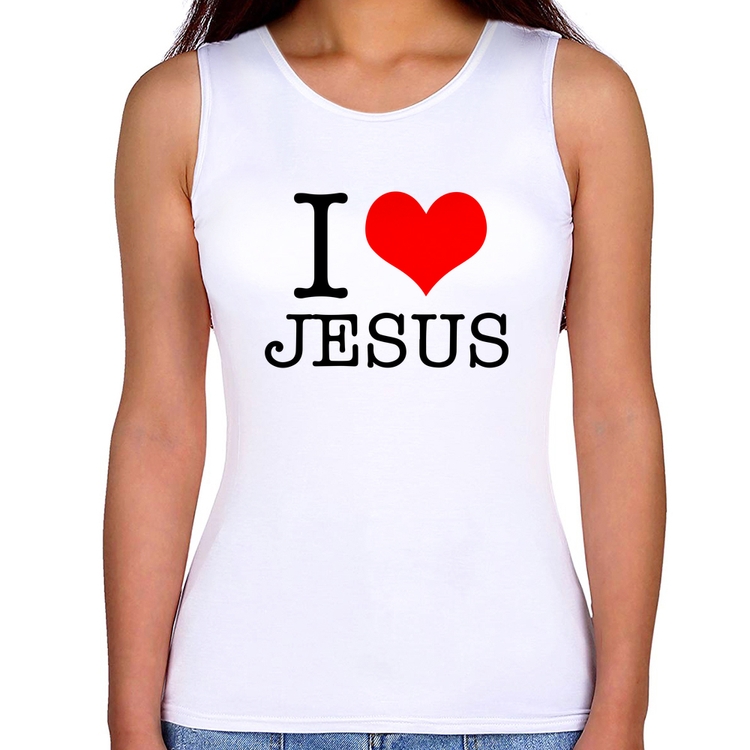 Regata Feminina I Love Jesus
