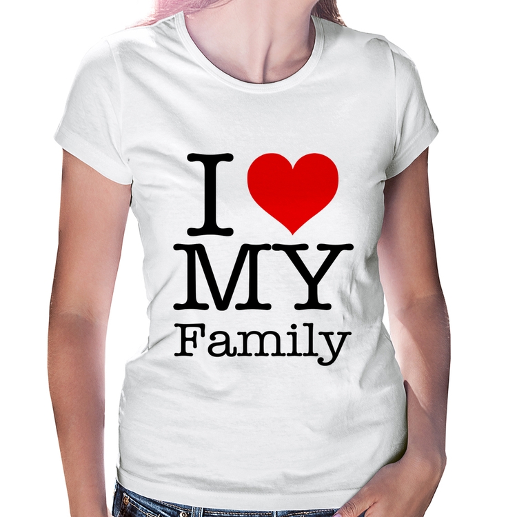 Baby Look I Love My Family
