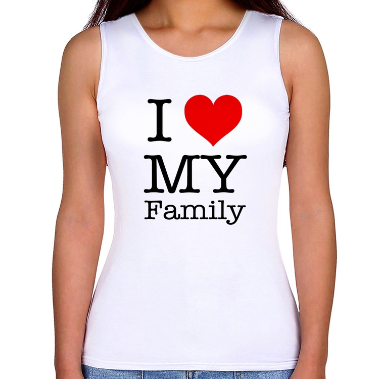 Regata Feminina I Love My Family