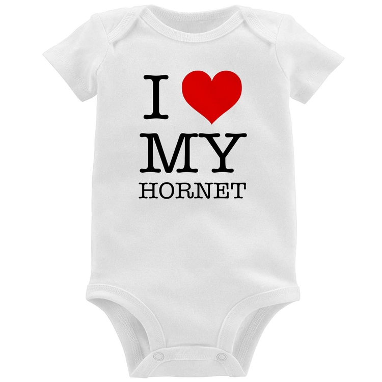 Body Bebê I Love My Hornet