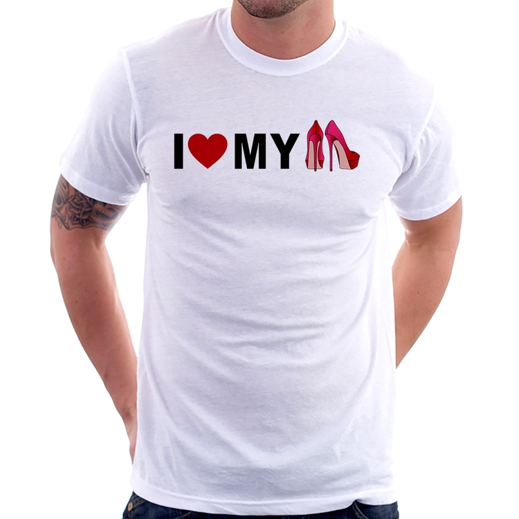 Camiseta I Love My Shoes
