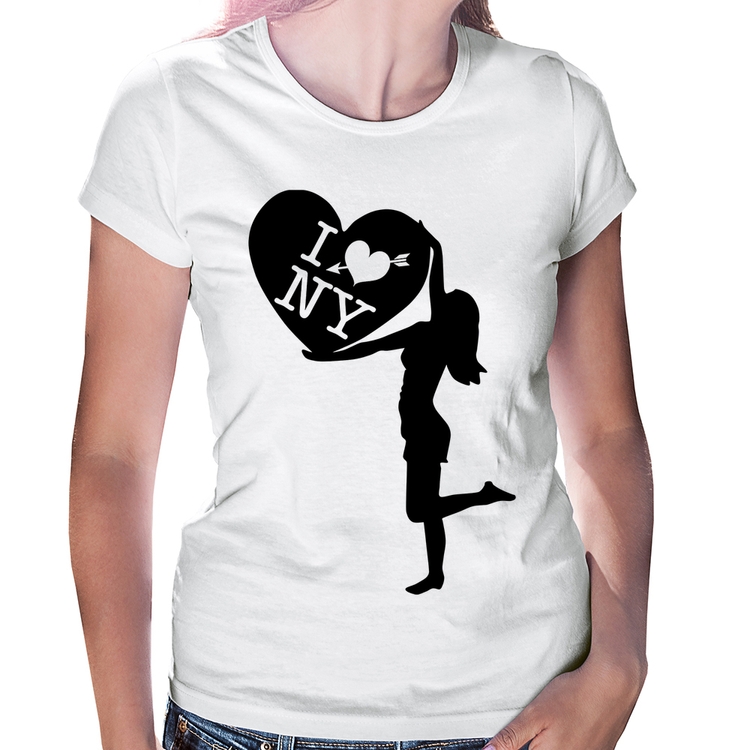 Baby Look I love NY Girl
