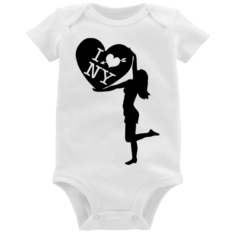 Body Bebê I love NY Girl