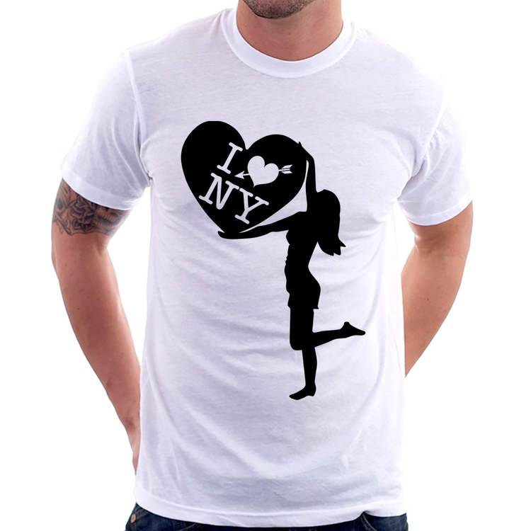 Camiseta I love NY Girl