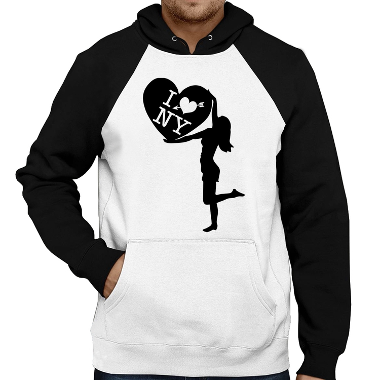 Moletom I love NY Girl