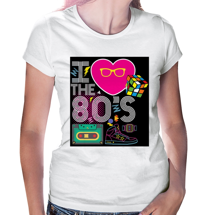 Baby Look I Love the 80's