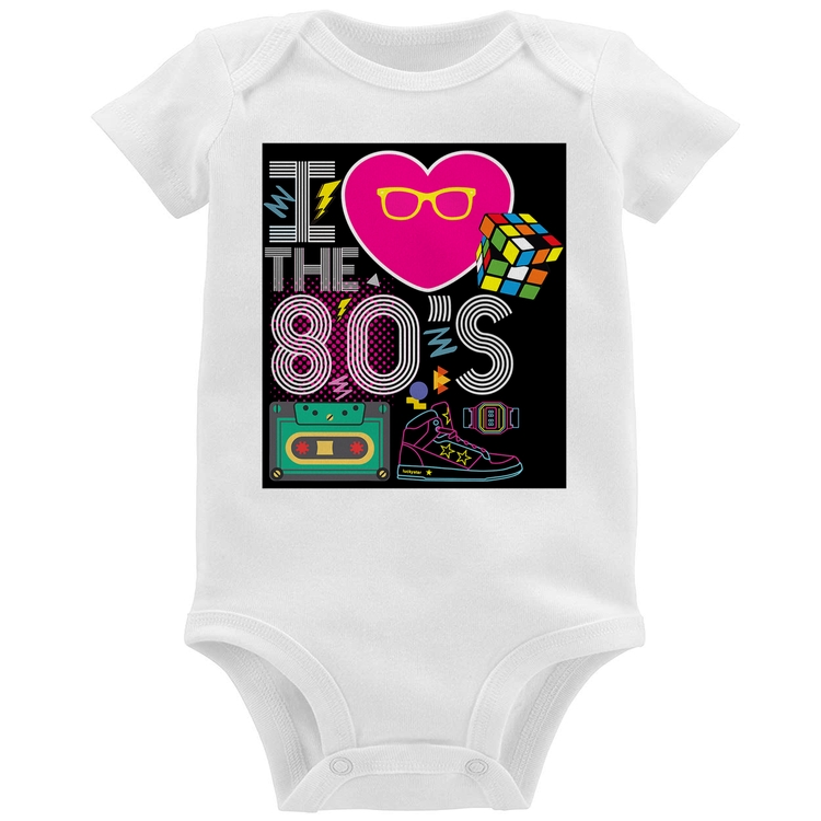 Body Bebê I Love the 80's