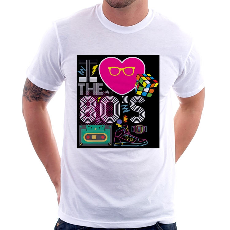 Camiseta I Love the 80's