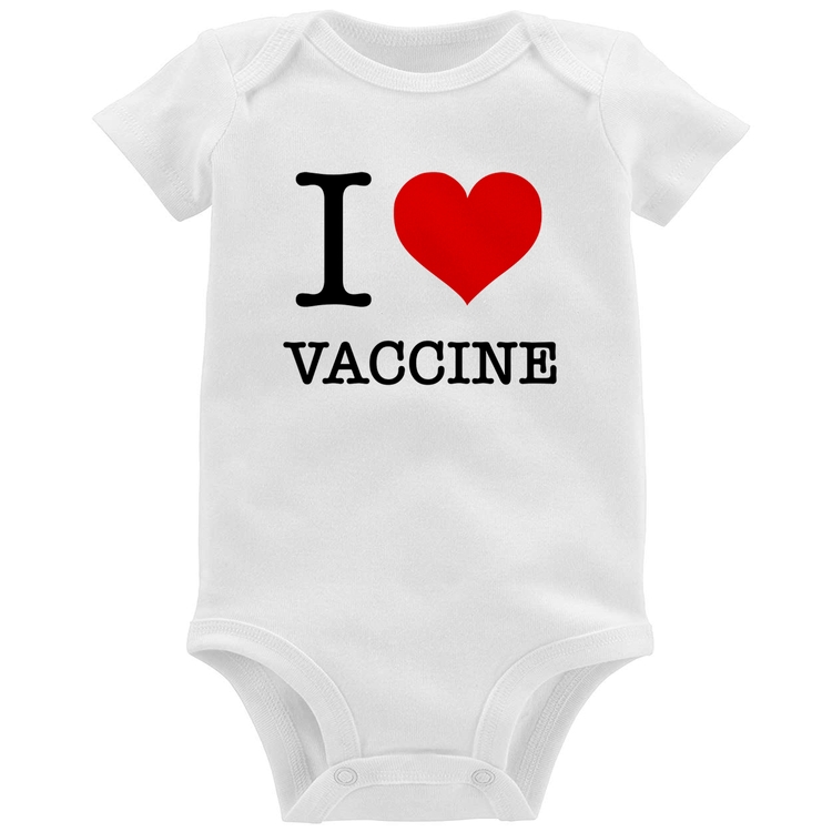 Body Bebê I Love Vaccine