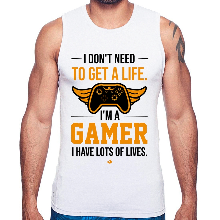 Regata I'm a gamer, I have lots of lives