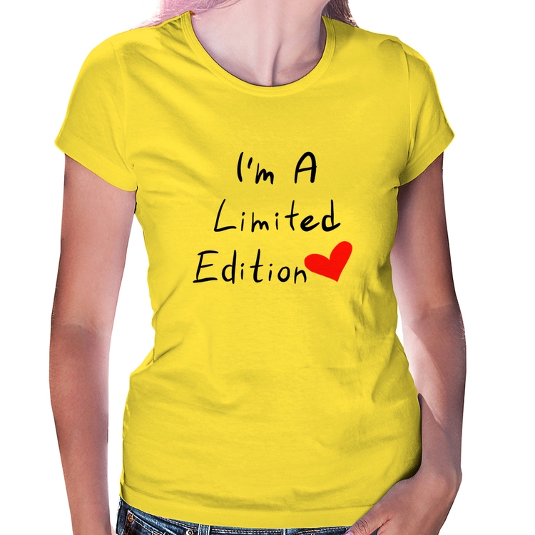 Baby Look I'm A Limited Edition - Amarela