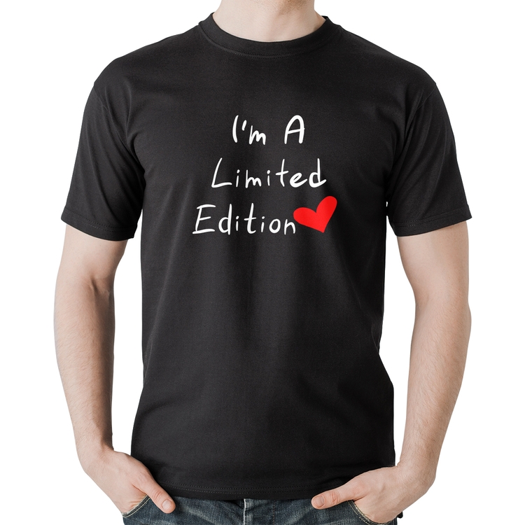 Camiseta Algodão I'm A Limited Edition