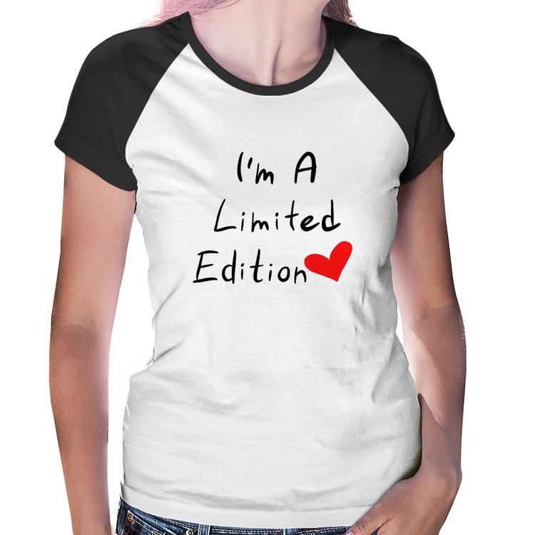 Baby Look Raglan I'm A Limited Edition