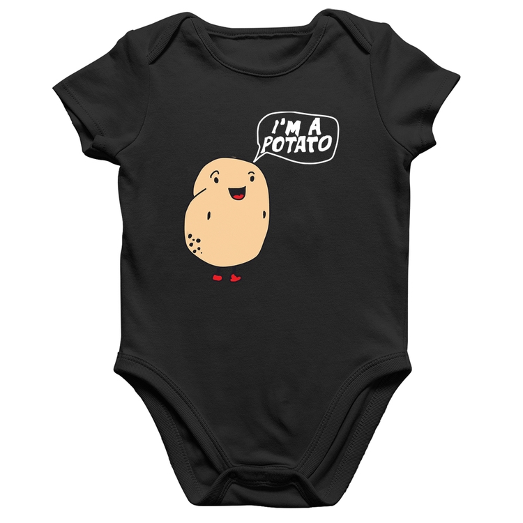 Body Bebê Algodão I'm A Potato