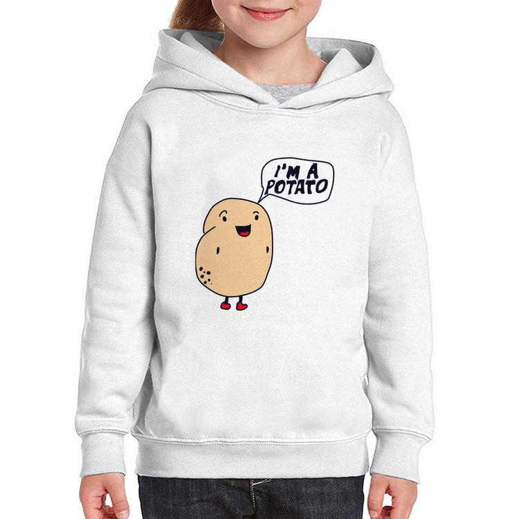 Moletom Infantil I'm A Potato