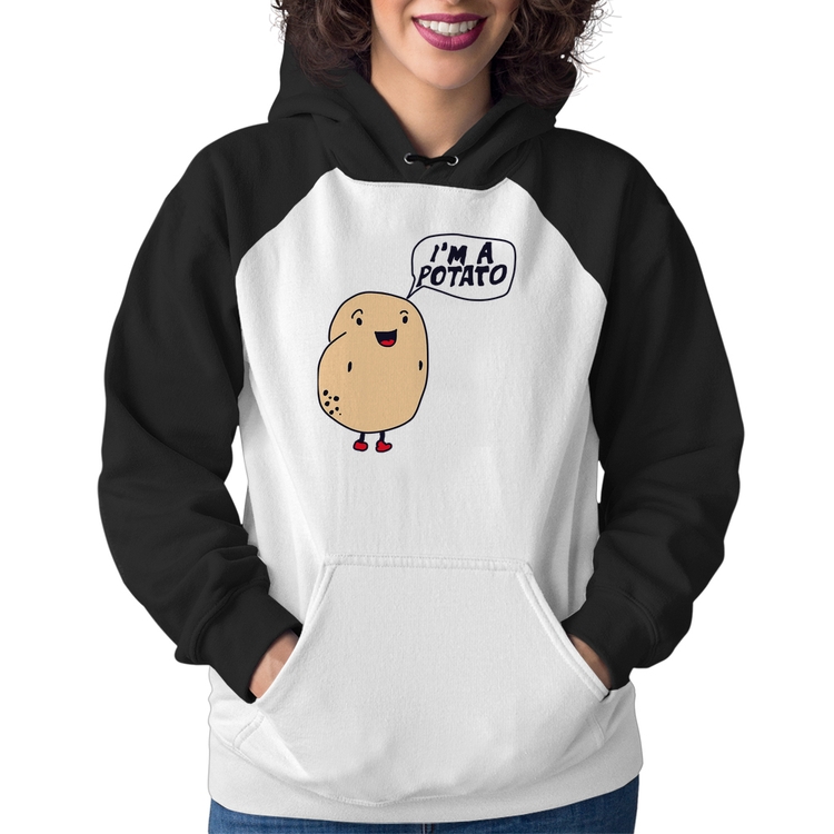Moletom Feminino I'm A Potato