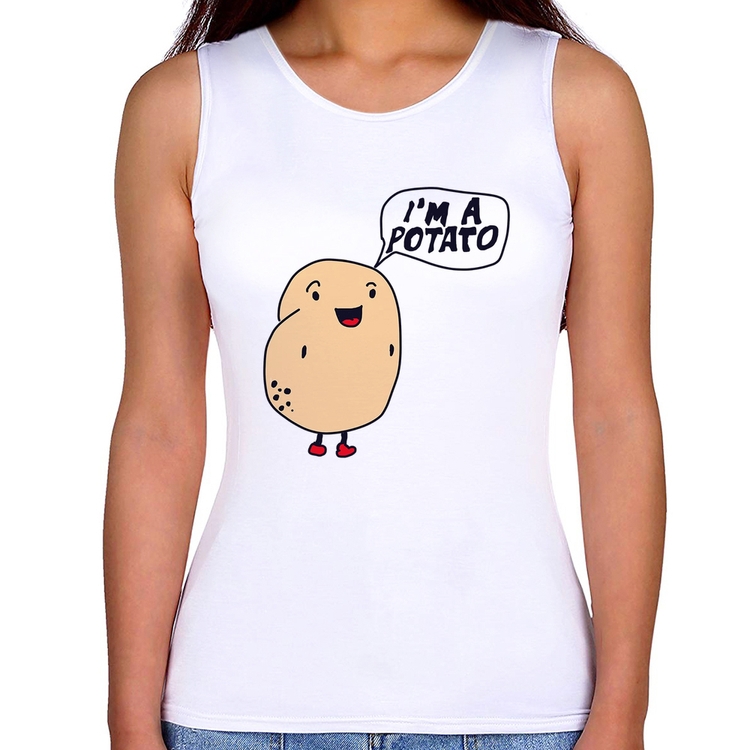 Regata Feminina I'm A Potato