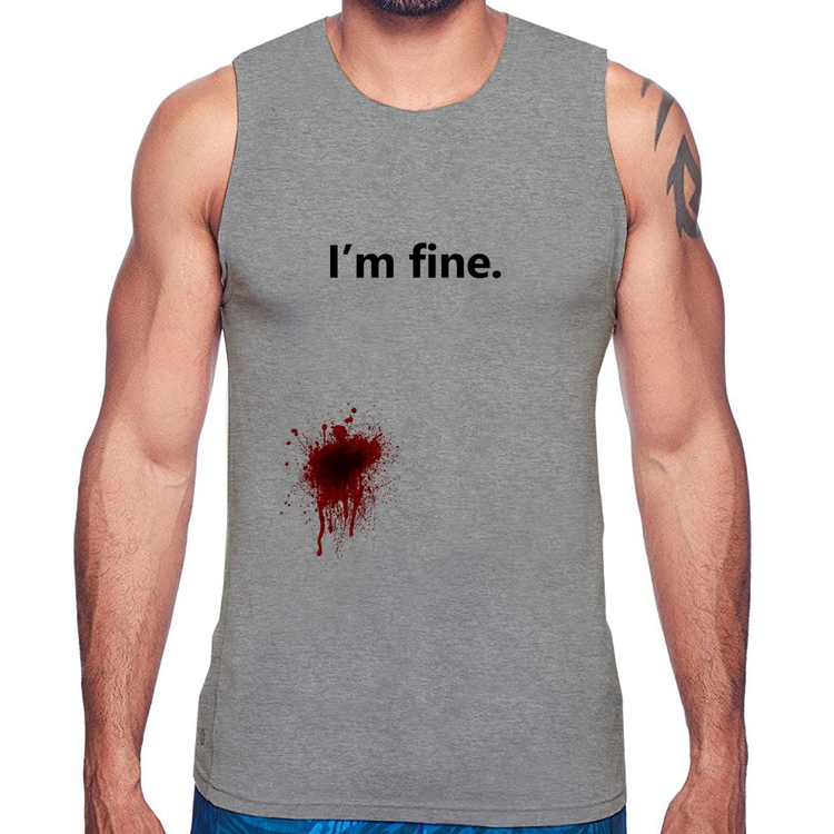 Regata I'm fine - Cinza