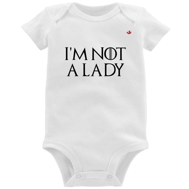 Body Bebê I'm not a lady