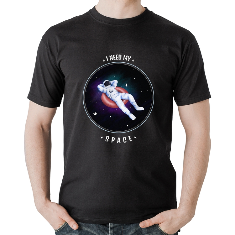 Camiseta Algodão I need my space