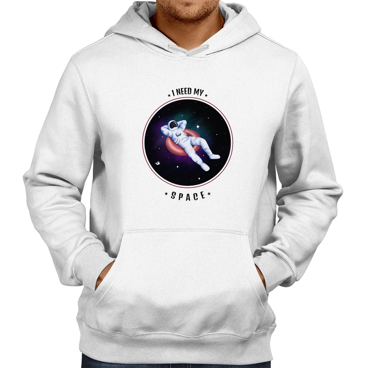 Moletom I need my space - Branco