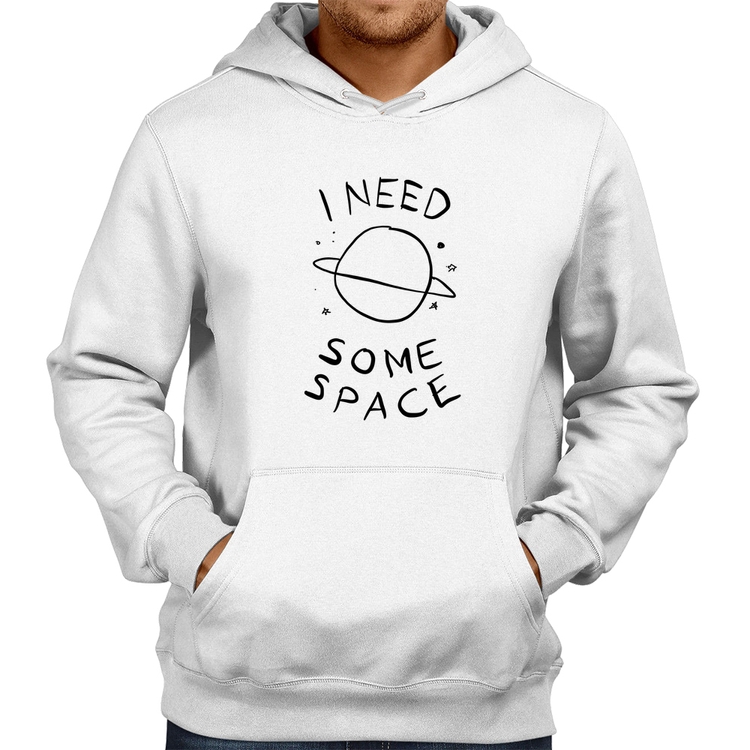 Moletom I Need Some Space - Branco